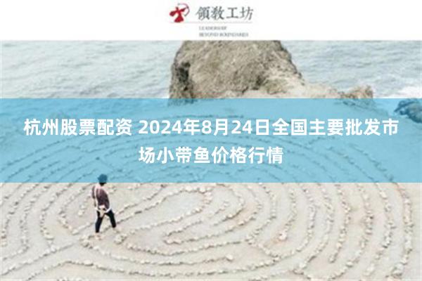 杭州股票配资 2024年8月24日全国主要批发市场小带鱼价格行情