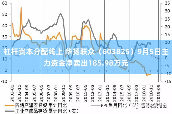 杠杆资本分配线上 华扬联众（603825）9月5日主力资金净卖出185.98万元