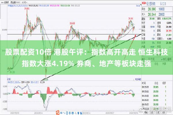 股票配资10倍 港股午评：指数高开高走 恒生科技指数大涨4.19% 券商、地产等板块走强