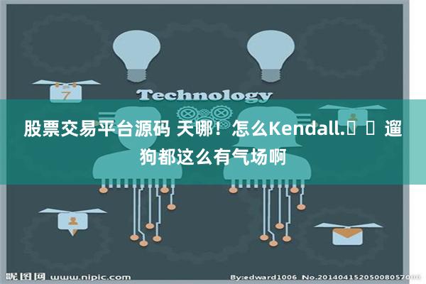 股票交易平台源码 天哪！怎么Kendall.​​遛狗都这么有气场啊