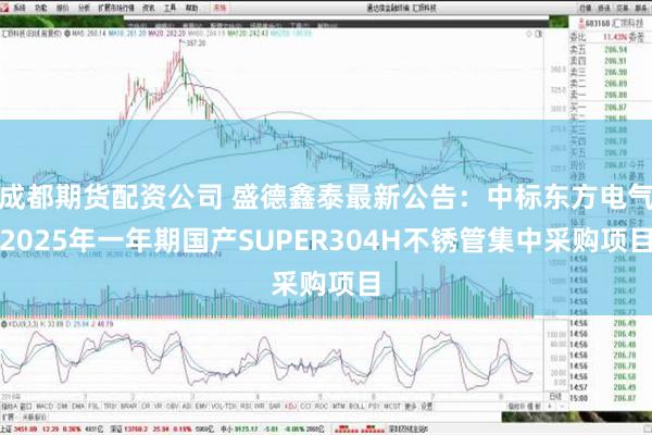 成都期货配资公司 盛德鑫泰最新公告：中标东方电气2025年一年期国产SUPER304H不锈管集中采购项目